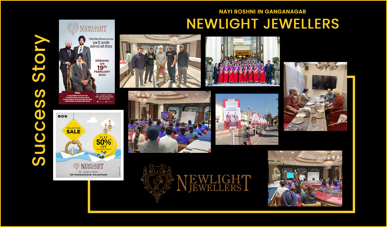 NAYI ROSHNI IN GANGANAGAR WITH NEWLIGHT JEWELLERS